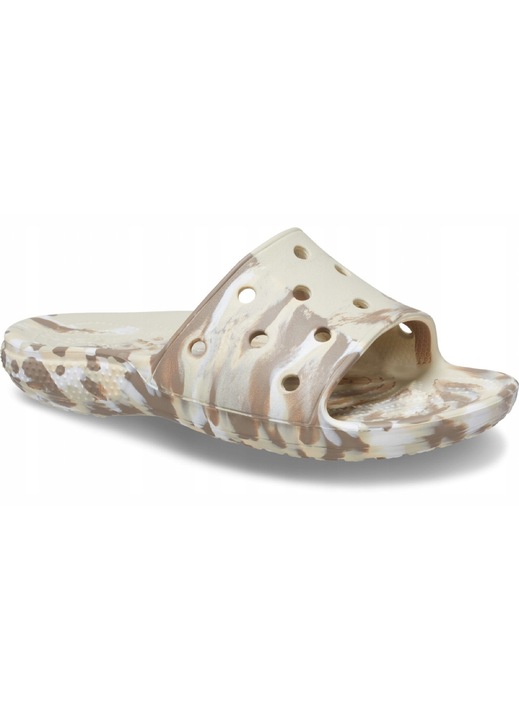 Crocs Marbled Slide női papucs 206879-2Y3 bone multi Méret 41-42
