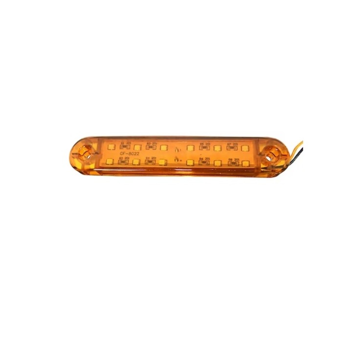 Indicator LED, marker 24V, portocaliu