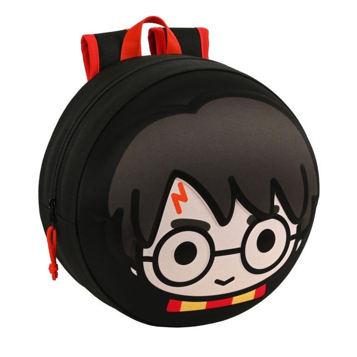 3D Harry Potter kerek hátizsák 28,5 cm