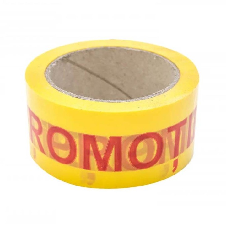 Banda Adeziva Promotie Tip Silent, Dimensiune 50 mm x 66 m, 36 Buc/Set