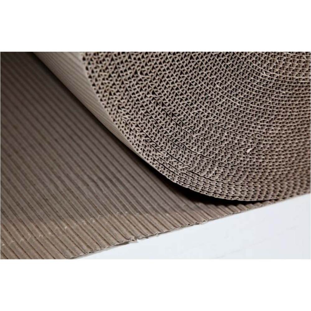 Rola din Carton Ondulat CO2 Natur, 1 m Latime, Lungime Rola 10 m ...