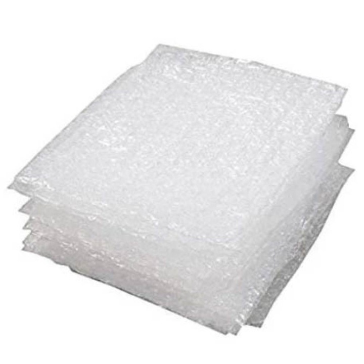 Set 100 Pungi Folie cu Bule, Dimensiune 500x500 mm, 90g/m² Superprotectie din 3 Straturi