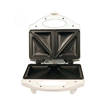Sandwich Maker Home ST-611, 700 W, platane triunghiulare, capacitate 4 sandwich-uri, Alb Sandwich Maker Home ST-611, 700 W, platane triunghiulare, capacitate 4 sandwich-uri, Alb