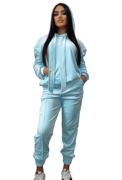 Trening dama catifea, Deependent, turcoaz, Turcoaz