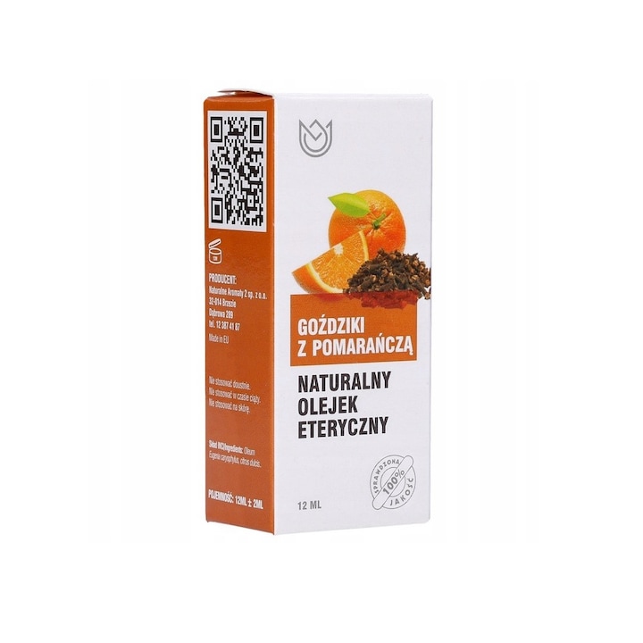 Ulei esential, Cuisoare cu portocala, Naturalne Aromaty, 12ml