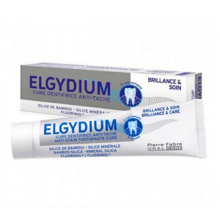Elgydium Anti Stain Cure Brilliance And Care Toothpaste 30 ML