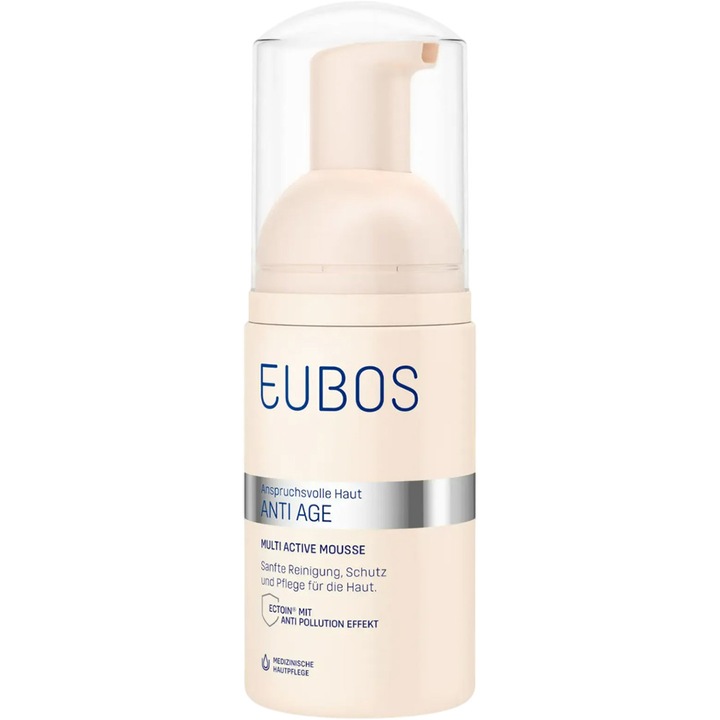 Spuma de curatare, Eubos, Anti Age Multi Active Mousse, 100ml