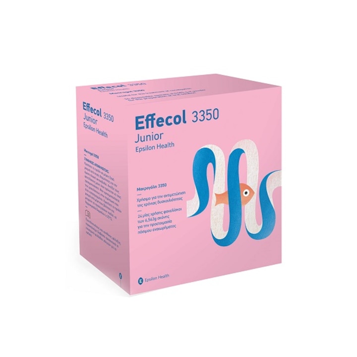 Laxativ pentru copii, Epsilon Health, Effecol, 24 plicuri