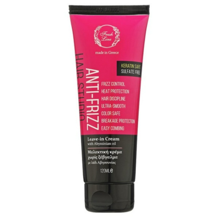 Nem kiöblítendő hajkrém, Fresh Line, Simító hatású, 120 ml