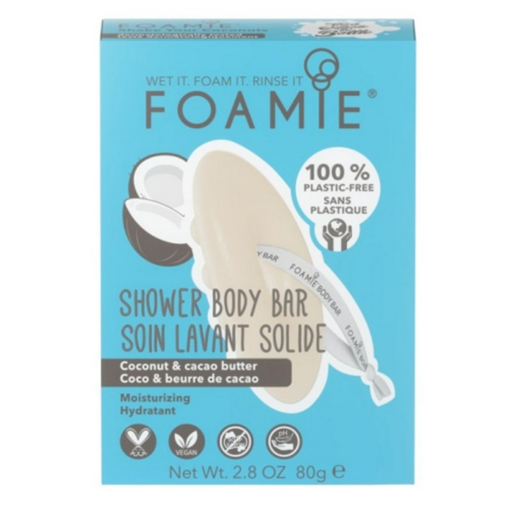 Sapun solid, Foamie, Aroma de cocos, 80 g