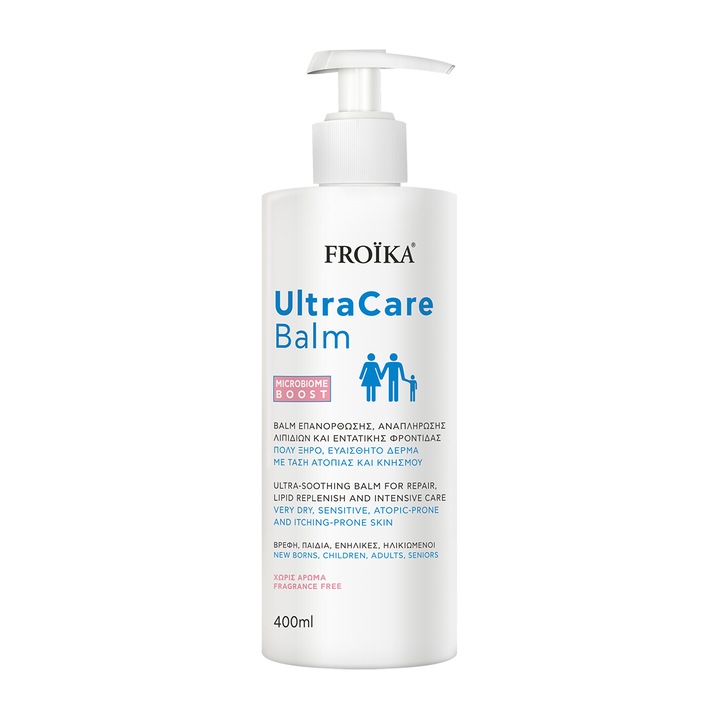 Balsam pentru corp, Froika, Ultracare, Fara parfum, 400ml