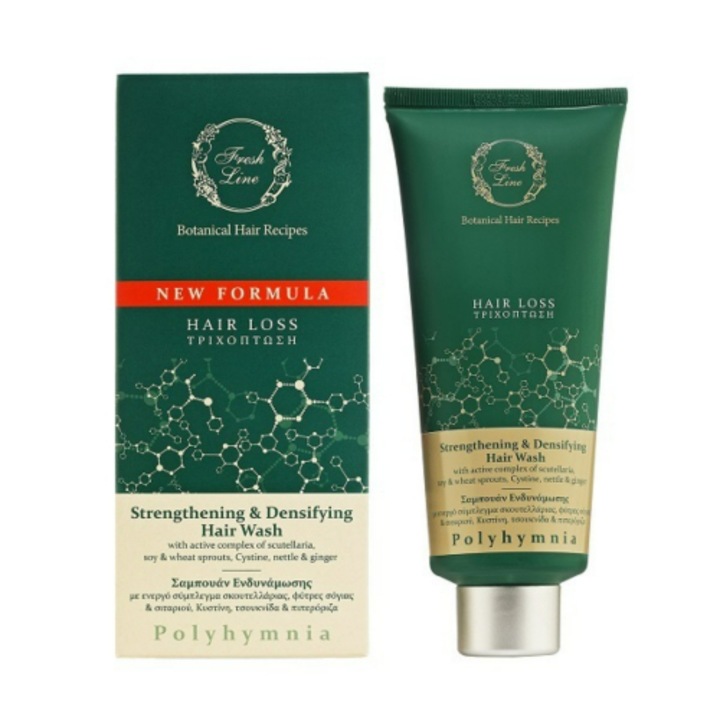 Sampon impotriva caderii parului Polyhymnia, Fresh Line, 200 ml