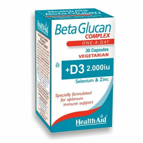 Multivitamine Beta Glucan, Health Aid, 30 capsule eMAG.ro
