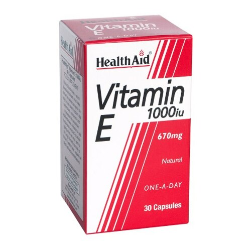 Vitamine E 1000iu, Health Aid, 30 capsule - eMAG.ro