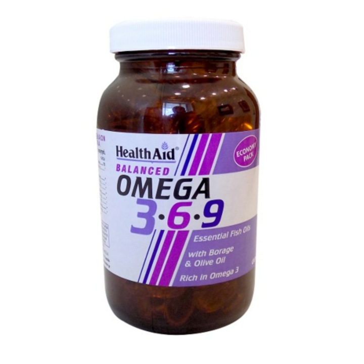 Omega 3-6-9, Health Aid, 90 capsule