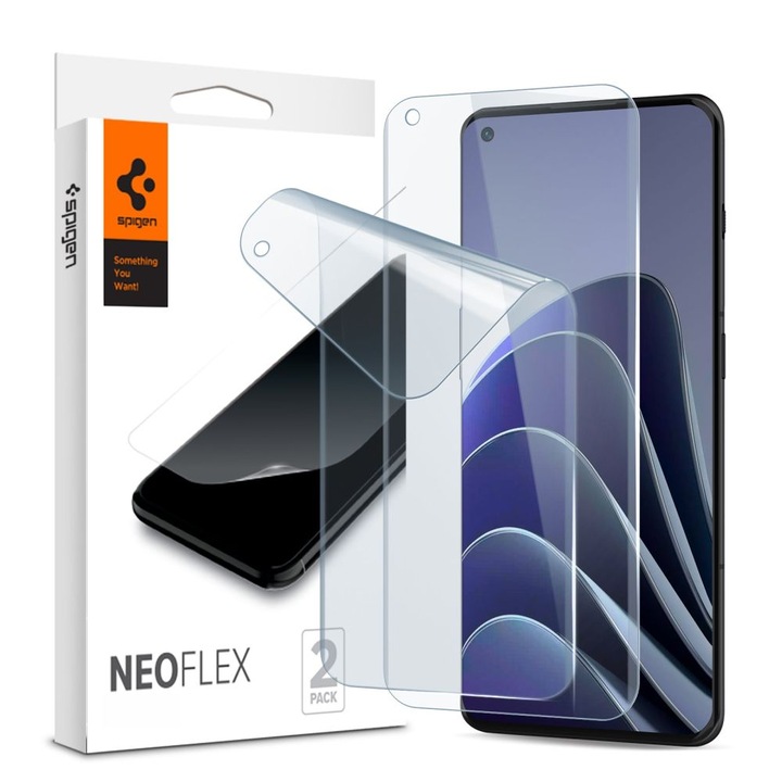 Протектор Spigen Neo Flex, 2-Pack за OnePlus 10 Pro 5G / OnePlus 11 5G, Clear