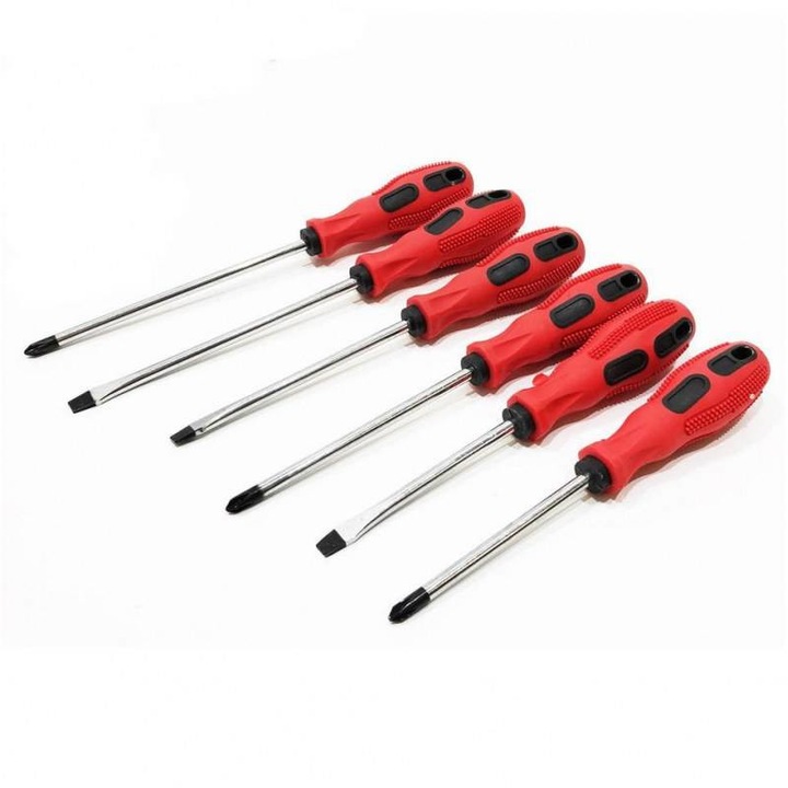 Szett, Csavarhúzók, Kereszt, 6 db