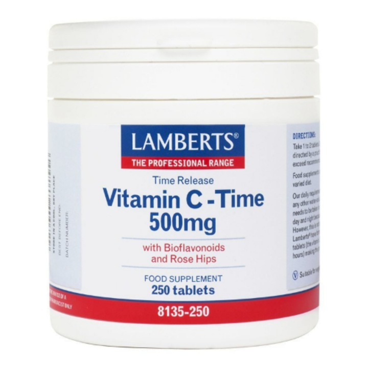 Lamberts Vitamin C-500mg T/R 250tabs