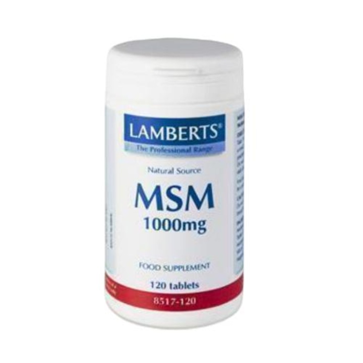 MSM, Lamberts, 1000, 120 tablete