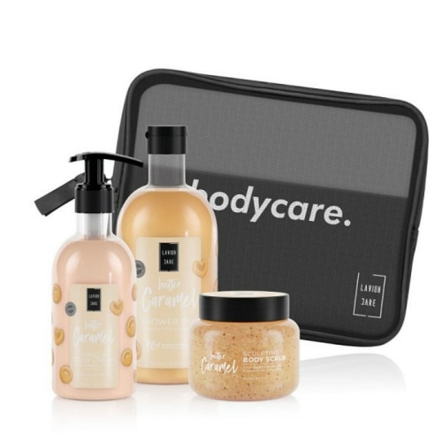 Set cadou 3 in 1, Lavish Care, Butter Caramel, 500 ml - eMAG.ro