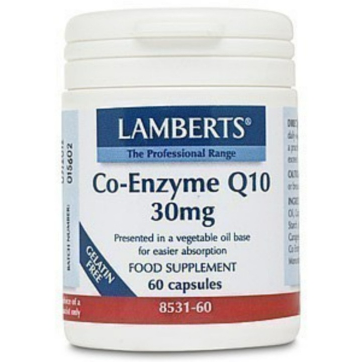 Coenzima Q10, Lamberts, 30 mg, 60 capsule