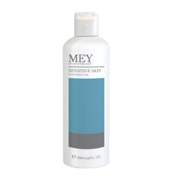 MEY tisztító gél érzékeny bőrre, 200ml, aloe verával és kamilla kivonattal