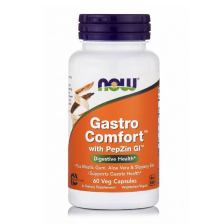 Gastro Comfort with PepZin GI, Now Foods, 60 capsule