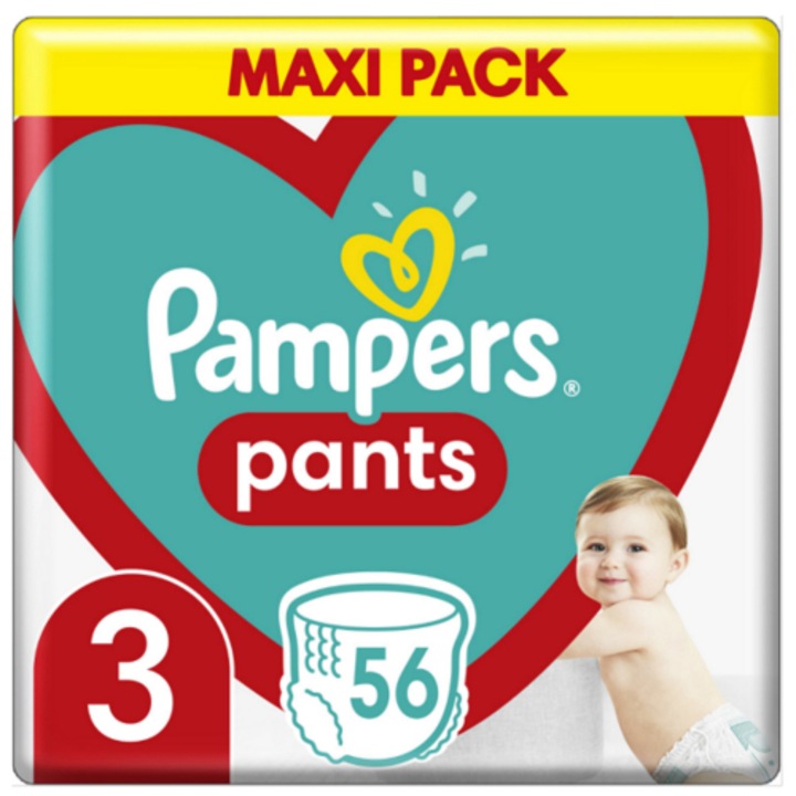 Pampers Scutec Pants Nr.3 6-11Kg 56Buc