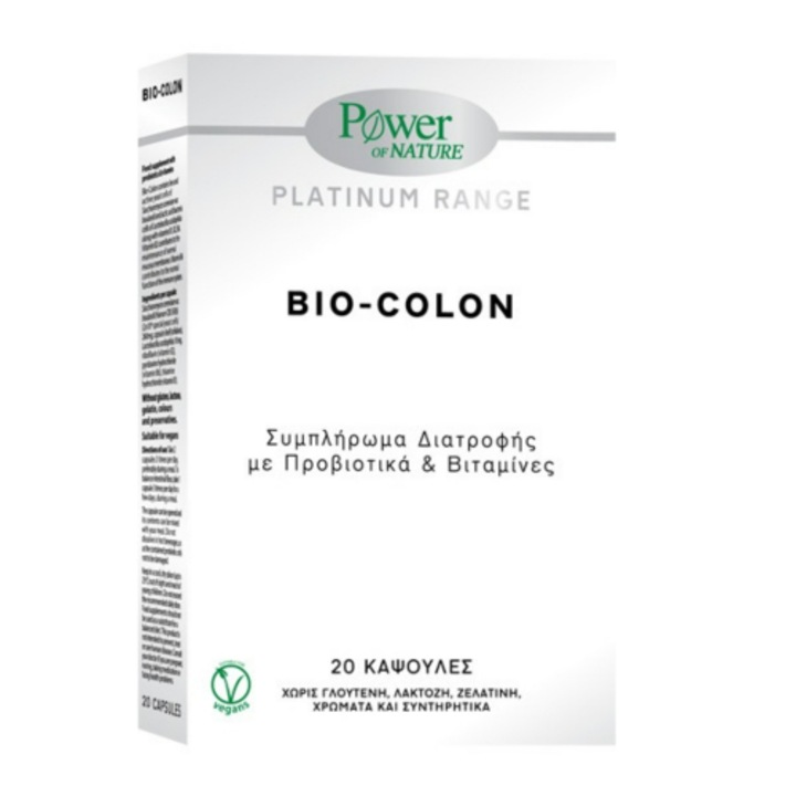 Bio-Colon, Power Health, Probiotic, 20 Capsule