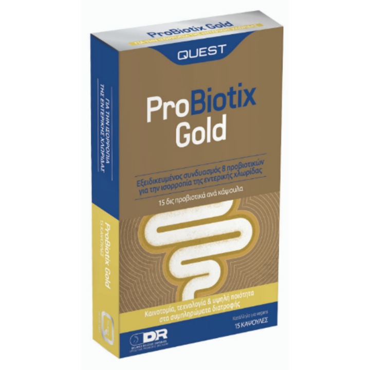 Supliment aliemntar ProBiotix, Quest, 15 capsule
