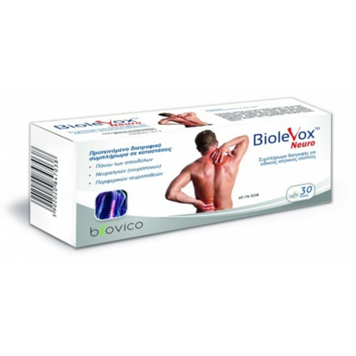 Supliment nutritiv, UPLAB, Biolevox Neuro, 30 tablete