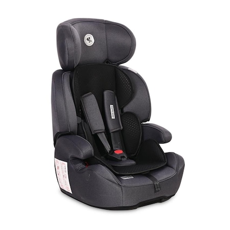 Scaun auto, Lorelli, Iris, Isofix, 9-36 Kg, buzunar lateral, tetiera reglabila in 3 pozitii, husa detasabila, sistem antibasculare, negru