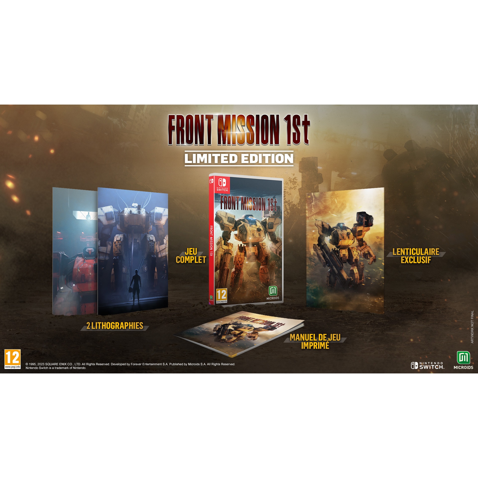 Joc Front Mission 1st Limited Edition Pentru Nintendo Switch