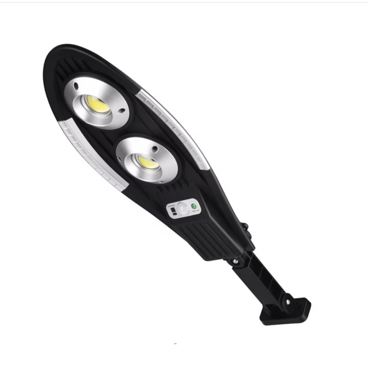 Lampa solara, MX-T60, Panou solar incorporat si acumulator, Telecomanda, Neagra, 50 cm, 40w