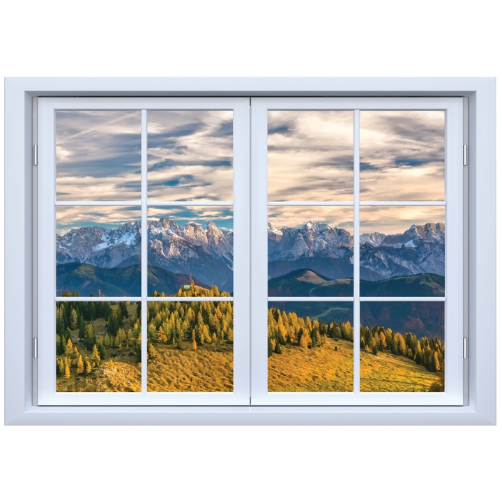 Sticker fereastra - Munte- 50x70cm