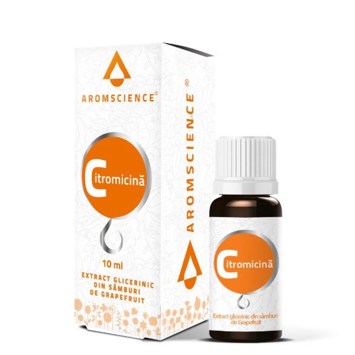 Extract glicerinic din samburi de grapefruit - Citromicina 10 ml