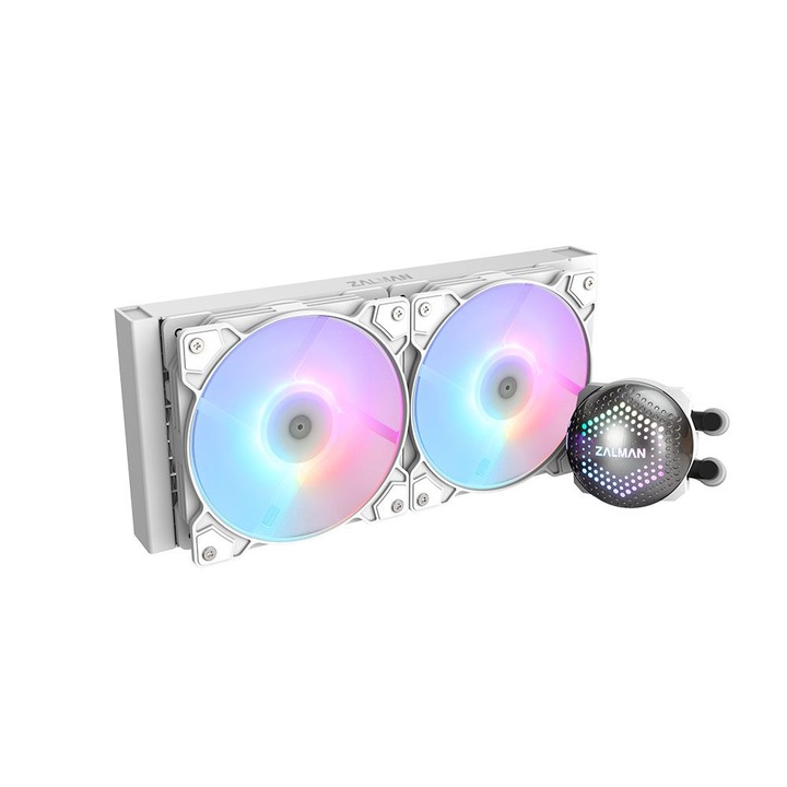 Zalman Alpha 24(White) univerzális vízhűtés fehér (ALPHA 24(WHITE))