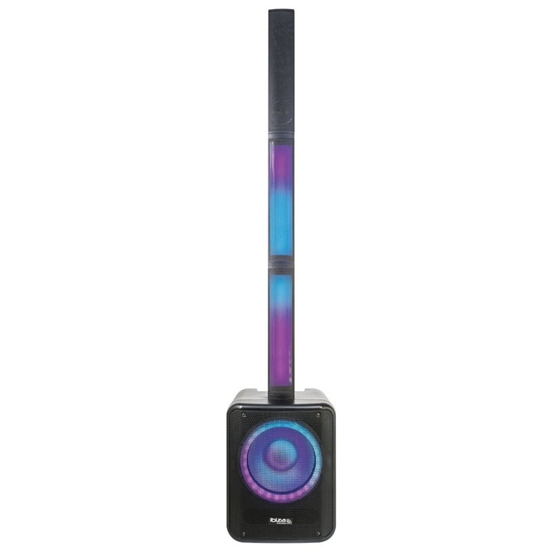 Boxa activa iluminat led tip coloana 350w rms