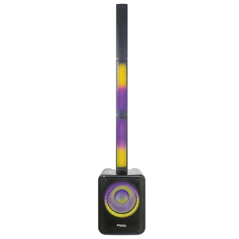 Boxa activa iluminat led tip coloana 350w rms