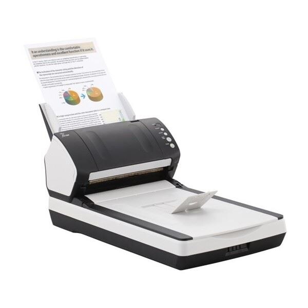 Fujitsu ImageScanner SP-1130N Scanner - Escáner óptico De 600 Dpi Color De 24 Bits Escala De Grises De 8 Bits 30 Ppm Mono 30 Ppm Color