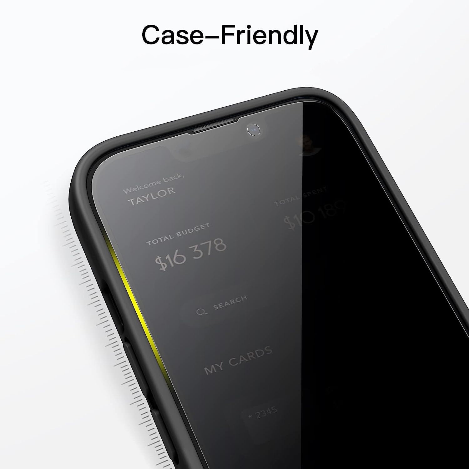 Folie Sticla Privacy Daden MaxProtection pentru iPhone 11 Pro Max, Full Cover, Protectie Profesionala, Ultra Rezistenta, Calitate Premium