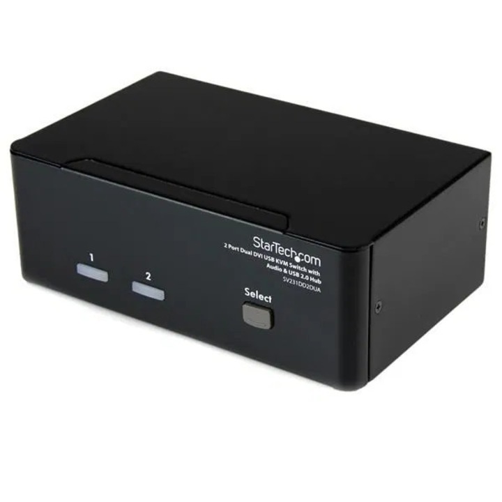 Startech.com KVM Switch 2PC USB DVI (SV231DD2DUA) (SV231DD2DUA)
