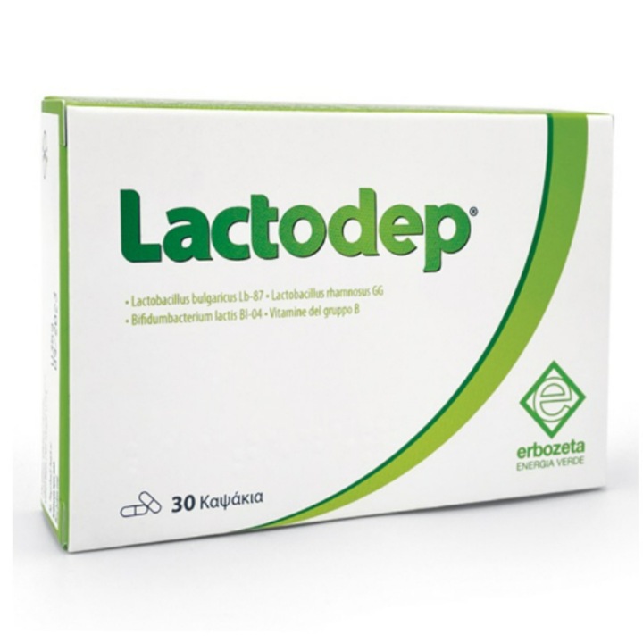 Supliment alimentar pentru sistemul imunitar, Erbozeta, Lactodep, 30 capsule