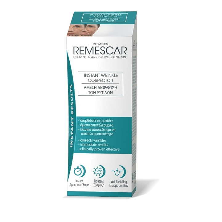 Коректор за бръчки, Remescar, Растителни екстракти, 8 мл