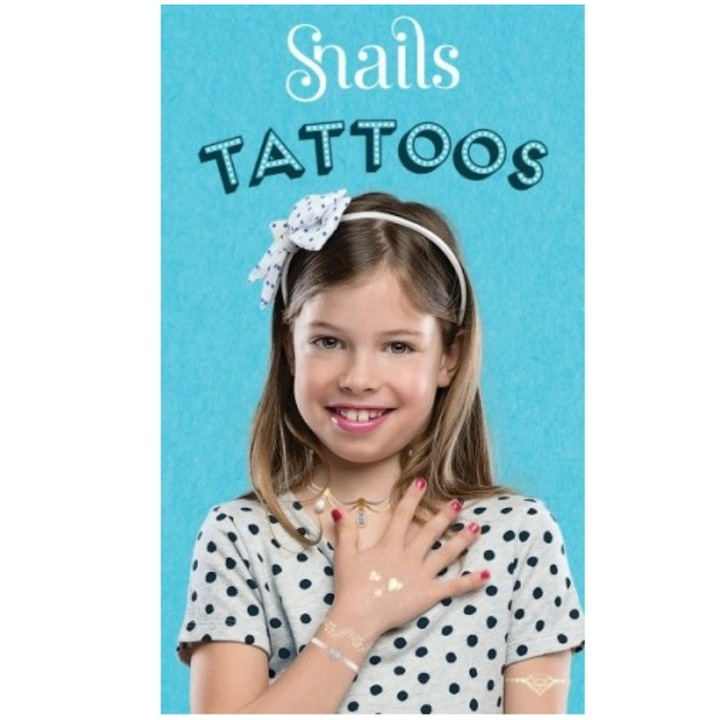 Tatuaj copii, Snails, 25 buc
