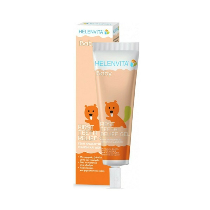Gel dinti copii, Helenvita Baby First Teeth Relief, 30 ml