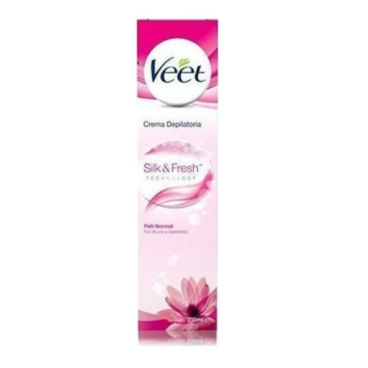 Crema depilatoare, Veet, Silky Fresh, Pentru piele normala, 200 ml