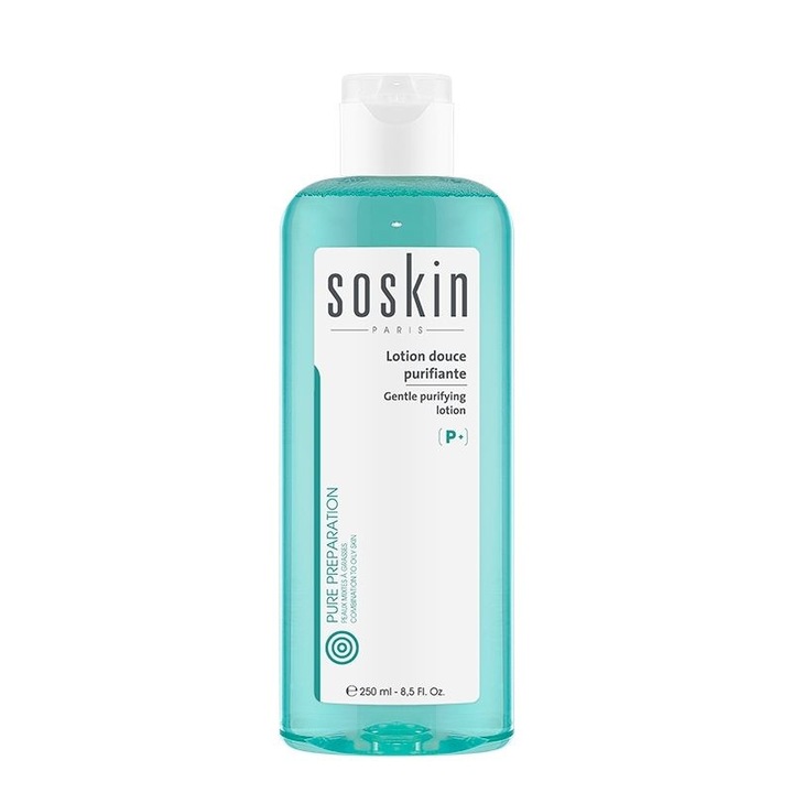 Gyengéd tisztító lotion, Soskin, Gentle Purifying, 250 ml