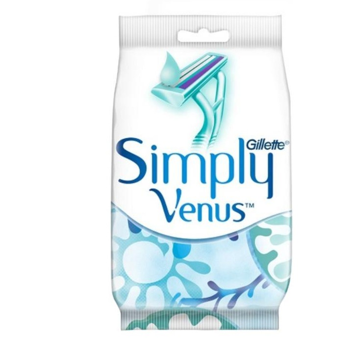 Aparate de ras Simply Venus, Gillette, De unica folosinta, 8 buc