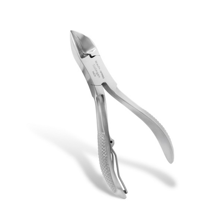 Cleste pentru cuticule, Beauty Spring, Otel inoxidabil, Argintiu